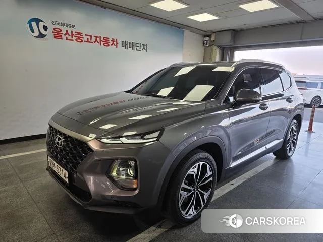 Hyundai Santa Fe TM 2018 Серый из Кореи