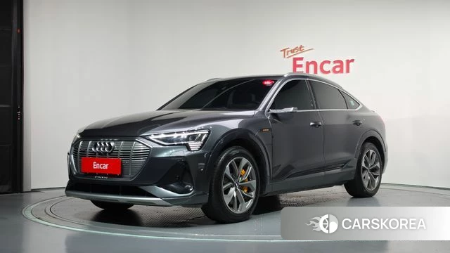 Audi e-Tron 2021 Серый из Кореи