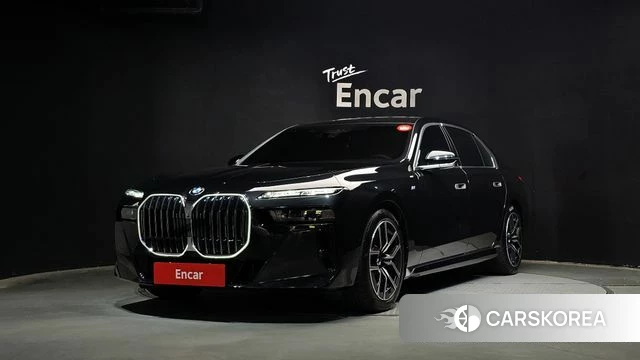 BMW 7 Series (G70) 2025 Черный из Кореи
