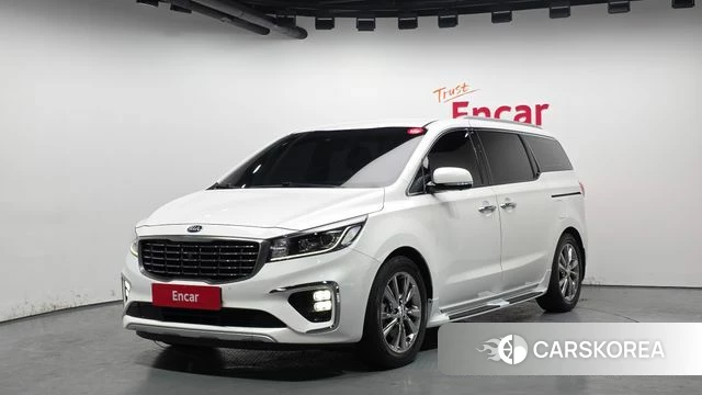 Kia The New Carnival 2019 Белый из Кореи
