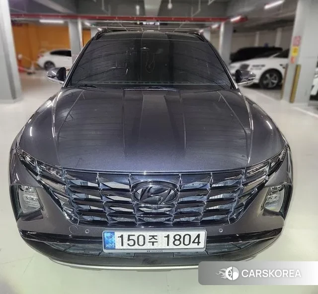 Hyundai Tucson Hybrid (NX4) 2021 Серый из Кореи