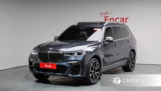 BMW X7 (G07) 2020 Серый из Кореи