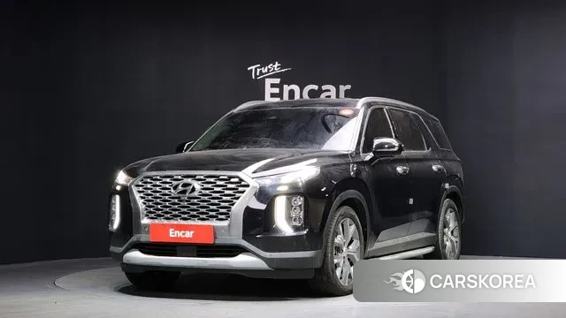 Hyundai Palisade 2021 Черный из Кореи