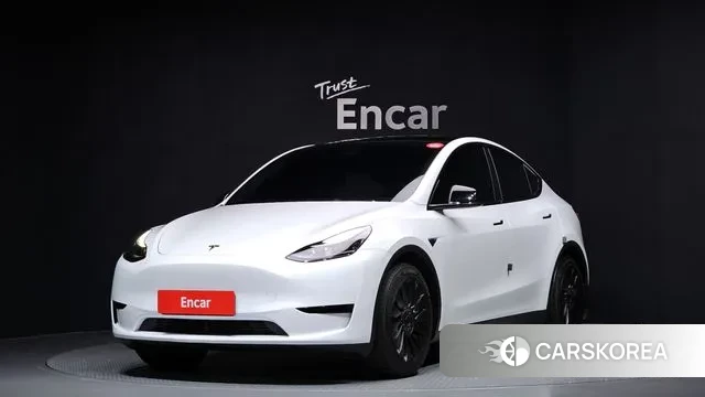Tesla Model Y 2024 Белый из Кореи