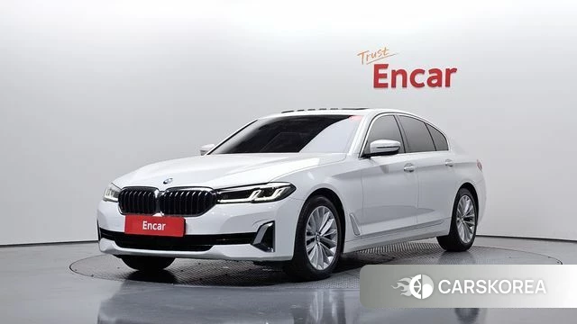 BMW 5 Series (G30) 2021 Белый из Кореи