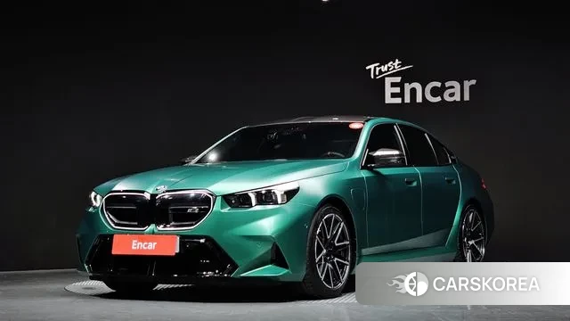 BMW M5 (G90) 2025 Зеленый из Кореи