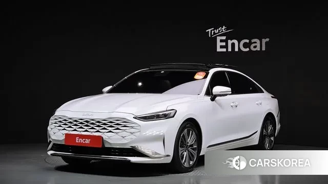 Kia K8 Hybrid 2022 Белый из Кореи
