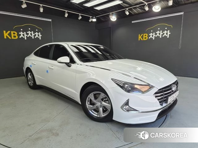 Hyundai Sonata (DN8) 2019 Белый из Кореи