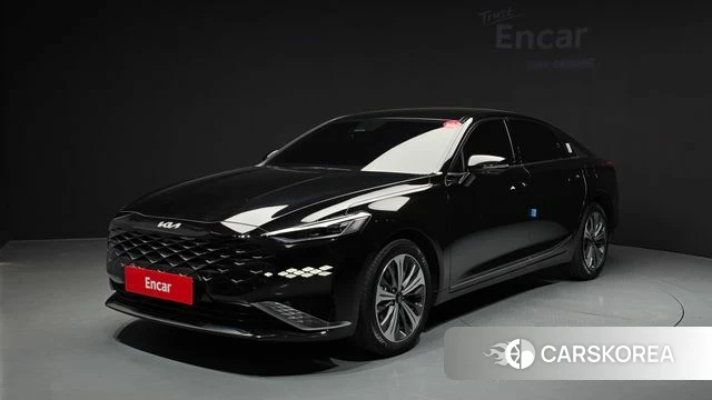 Kia K8 Hybrid 2023 Черный из Кореи