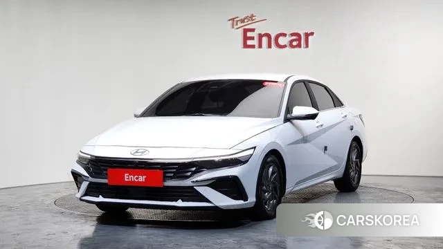 Hyundai The New Avante (CN7) 2023 Белый из Кореи