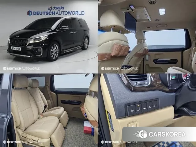 Kia The New Carnival 2018 Черный из Кореи