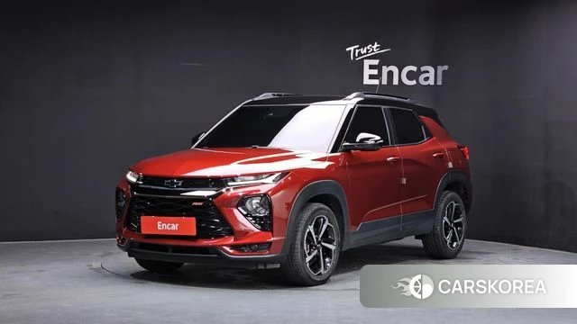 Chevrolet (GM Daewoo) Trailblazer 2021 Красный из Кореи