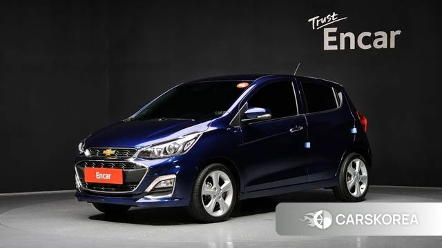 Chevrolet (GM Daewoo) The New Spark 2021 Синий из Кореи
