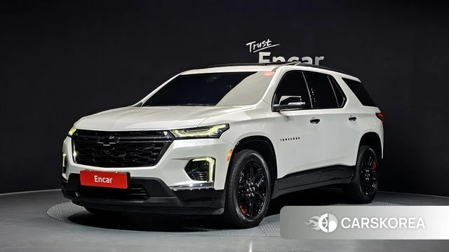 Chevrolet (GM Daewoo) Traverse 2022 Белый из Кореи