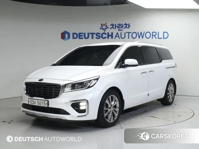 Kia The New Carnival 2018 Белый из Кореи