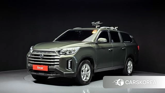 Ssangyong The New Rexton Sport 2021 Зеленый из Кореи