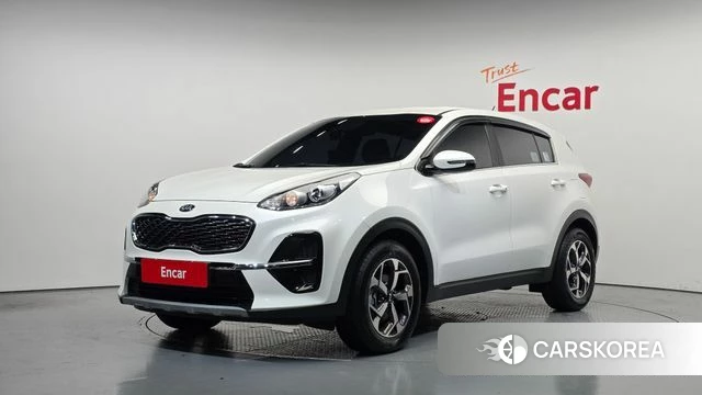 Kia Sportage The Bold 2021 Белый из Кореи