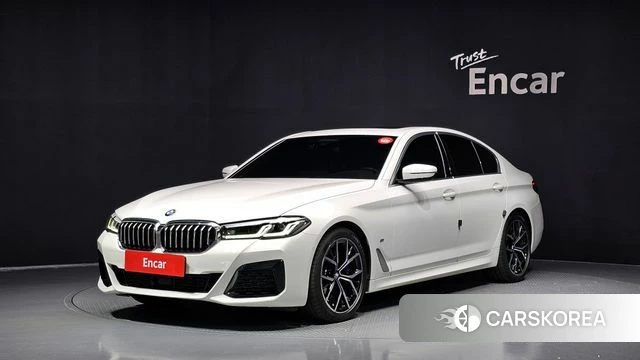 BMW 5 Series (G30) 2022 Белый из Кореи