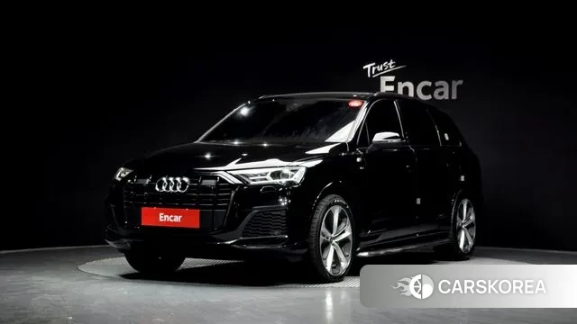 Audi Q7 (4M) 2022 Черный из Кореи