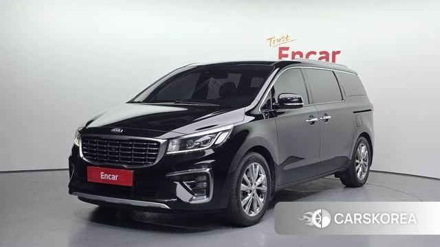 Kia The New Carnival 2018 Черный из Кореи