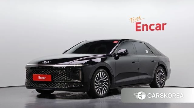 Hyundai Grandeur Hybrid (GN7) 2023 Черный из Кореи