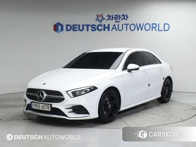 Mercedes-Benz A-Class W177 2021 Белый из Кореи