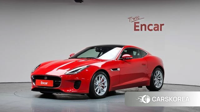 Jaguar F-TYPE 2018 Красный из Кореи