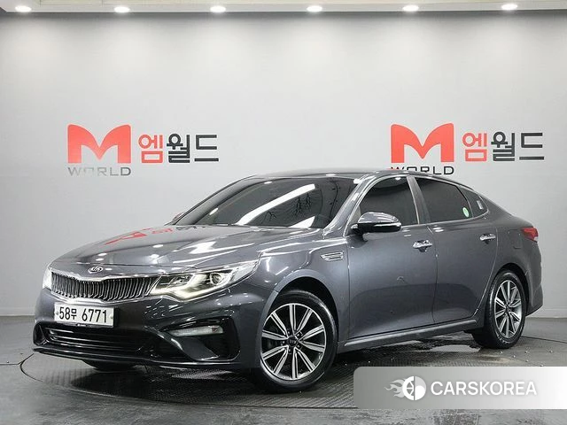 Kia The New K5 2nd generation 2018 Серый из Кореи