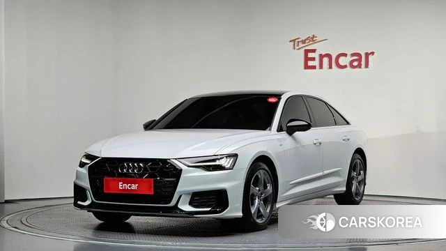 Audi A6 (C8) 2025 Белый из Кореи