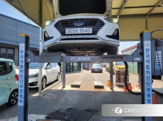 Hyundai Sonata New Rise 2018 Белый из Кореи