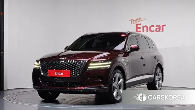 Genesis GV80 2020 Оранжевый из Кореи