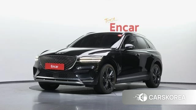 Genesis GV70 2022 Черный из Кореи