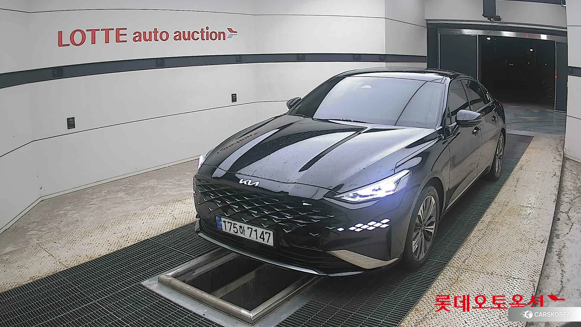 Kia K8 2023 Aurora Black Pearl из Кореи