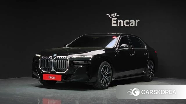 BMW 7 Series (G70) 2024 Черный из Кореи
