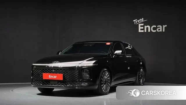 Hyundai Grandeur (GN7) 2025 Черный из Кореи