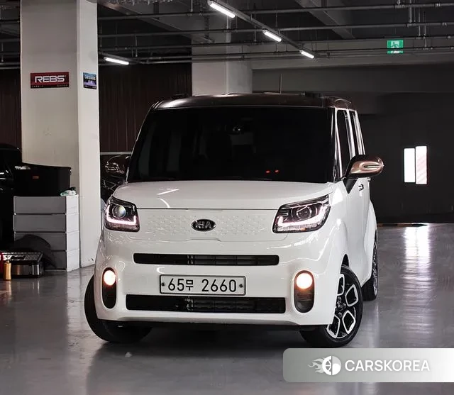 Kia The New Ray 2019 Белый двухцветный из Кореи