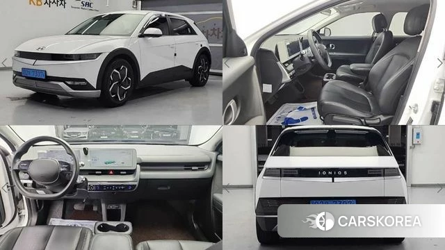 Hyundai Ionic 5 2022 Белый из Кореи