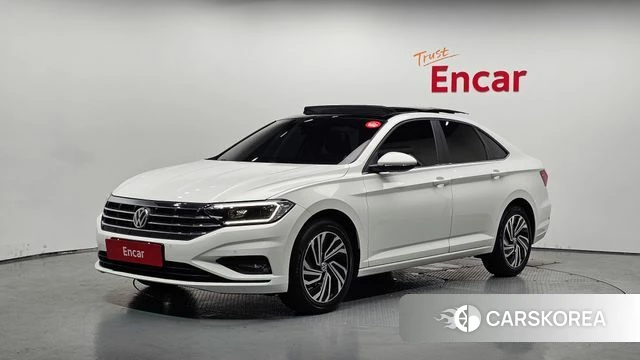 Volkswagen 7th Generation of Jetta 2020 Белый из Кореи