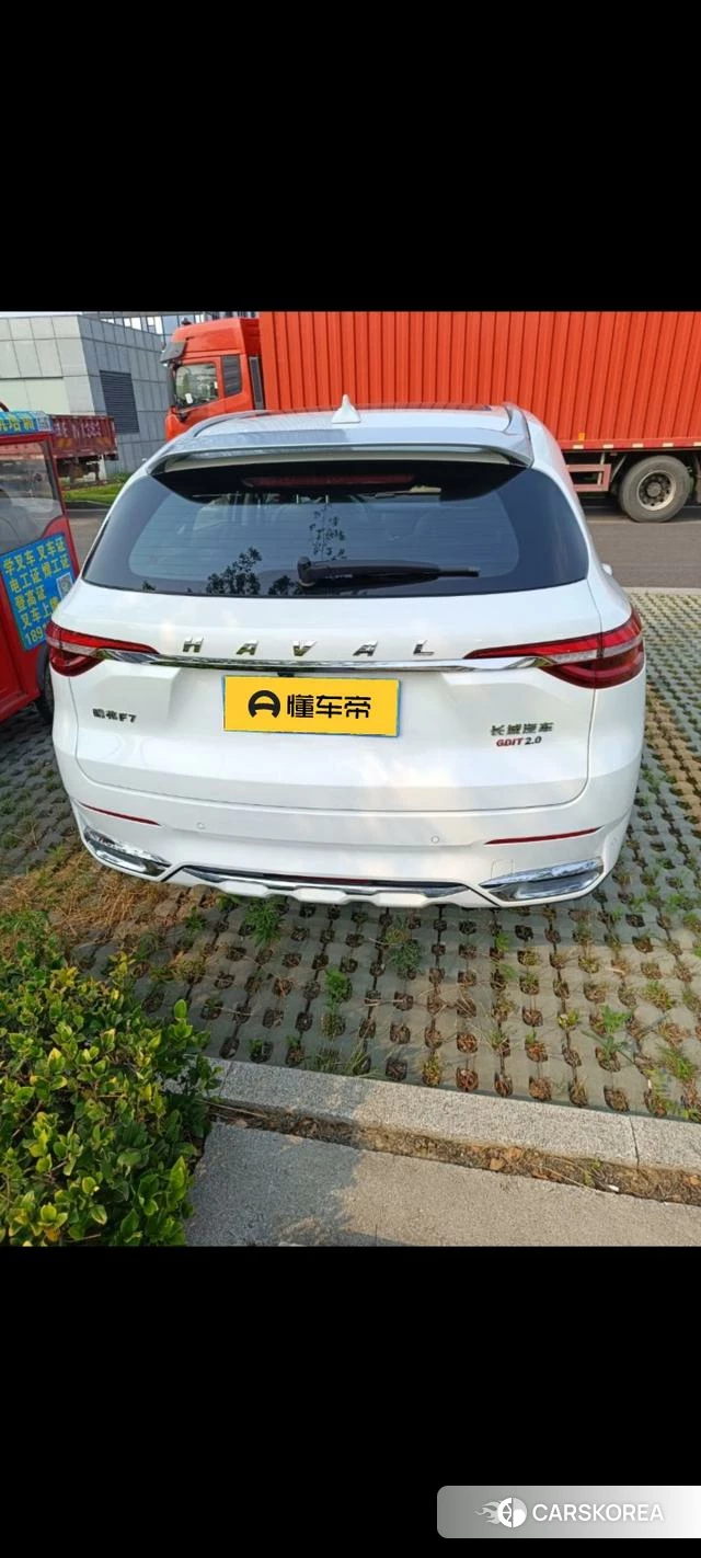 Haval F7 2019 Белый из Китая