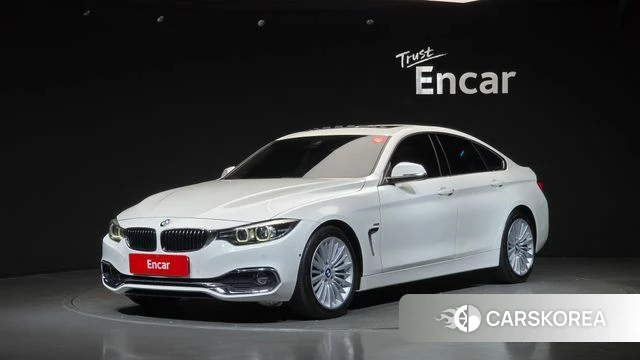 BMW 4 Series (F32) 2018 Белый из Кореи