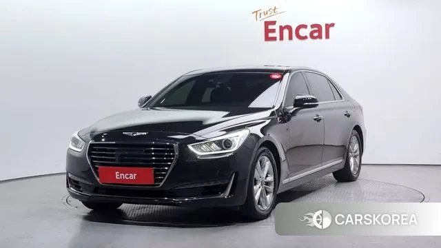 Genesis EQ900 2018 Черный из Кореи