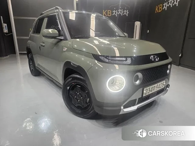 Hyundai Casper 2024 Темно-зеленый из Кореи