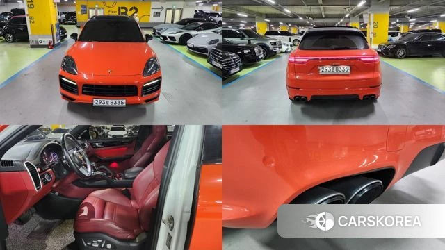 Porsche Cayenne (PO536) 2019 Белый из Кореи
