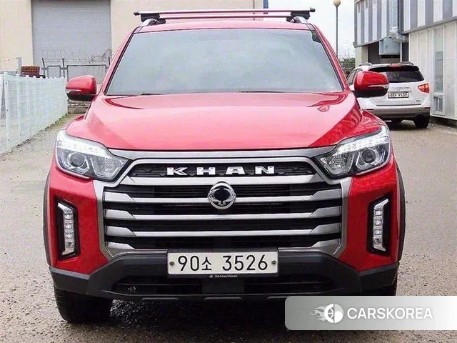 Ssangyong The New Rexton Sports Cannes 2021 Красный из Кореи