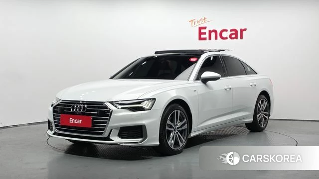 Audi A6 (C8) 2023 Белый из Кореи
