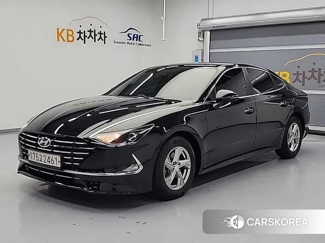 Hyundai Sonata (DN8) 2019 Черный из Кореи