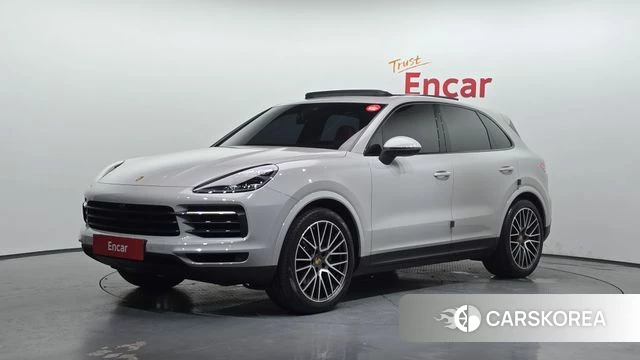 Porsche Cayenne (PO536) 2021 Серебристо-серый из Кореи
