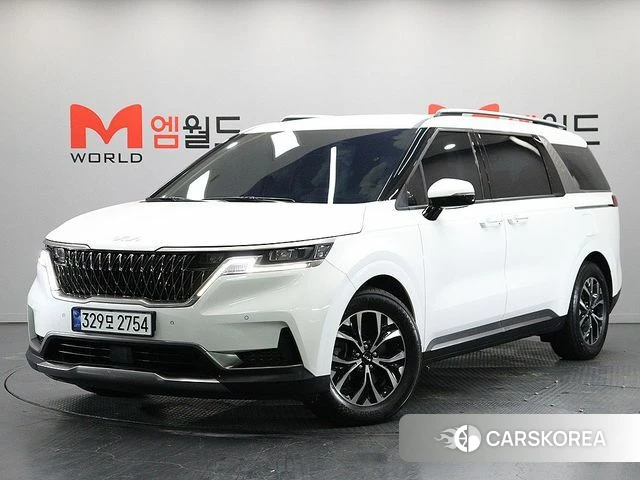 Kia Carnival 4th generation 2022 Белый из Кореи