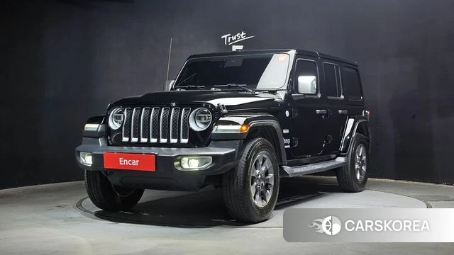 Jeep Wrangler (JL) 2019 Черный из Кореи