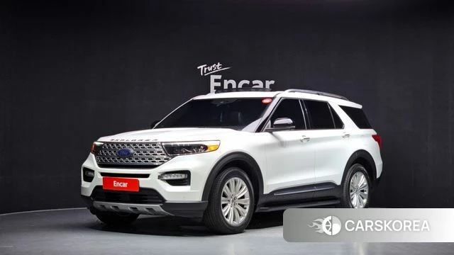 Ford Explorer 6th Generation 2020 Белый из Кореи